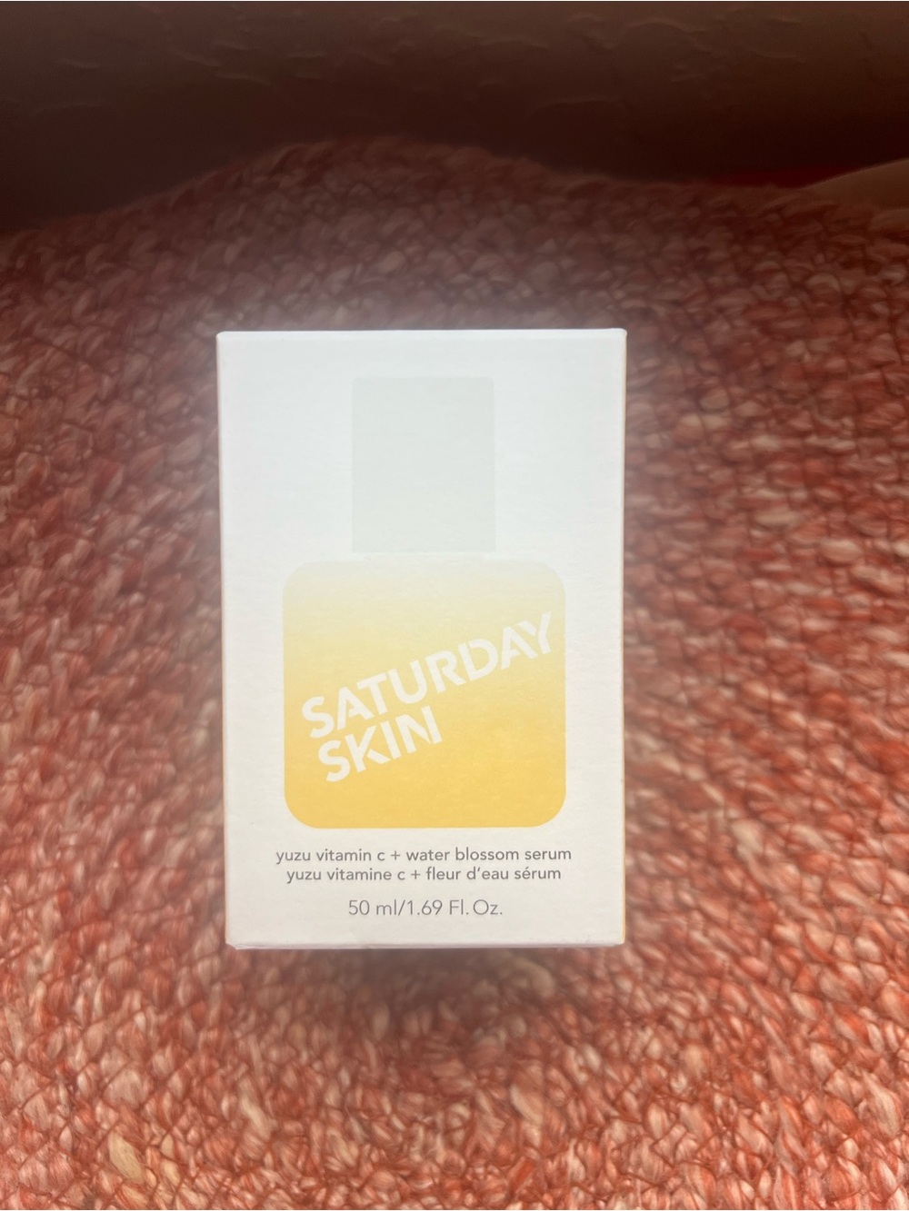 Saturday Skin Yuzu Vitamin C + Water Blossom Serum - Yellow/White Box